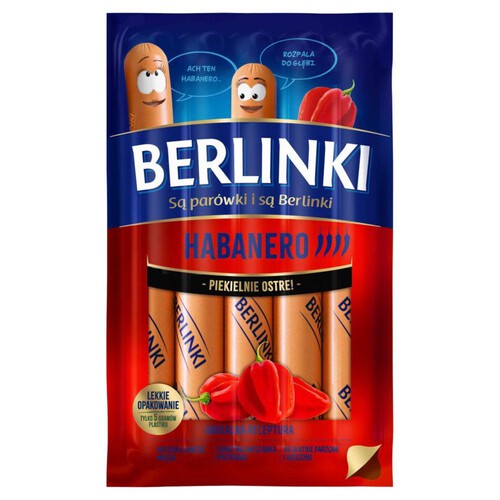 Parówki Habanero Berlinki 250 g