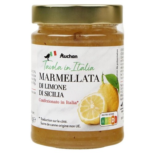 Marmolada cytrynowa Auchan 340 g