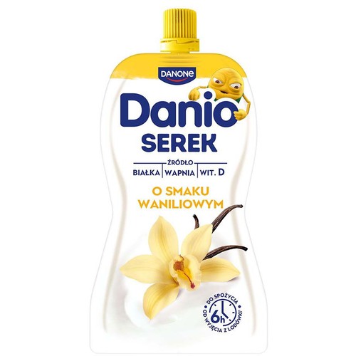 Danio serek o smaku waniliowym Danone 120 g