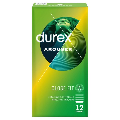 Arouser prezerwatywy prążkowane Durex 12 sztuk