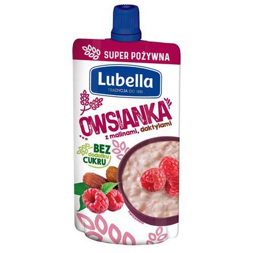 Owsianka z malinami i daktylami Lubella 100 g