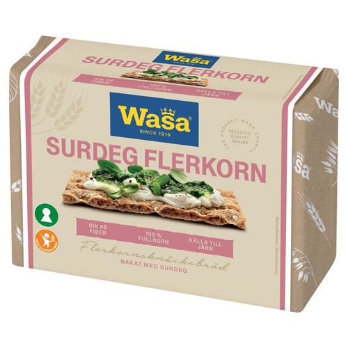 Pieczywo chrupkie wieloziarniste na zakwasie Wasa 275 g