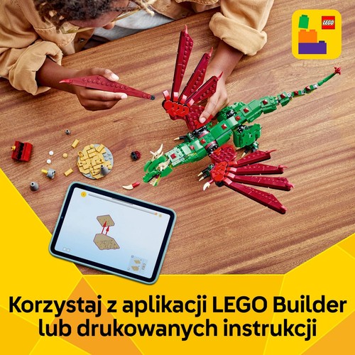 Creator 3 w 1 Średniowieczny smok 31161 LEGO 1 sztuka