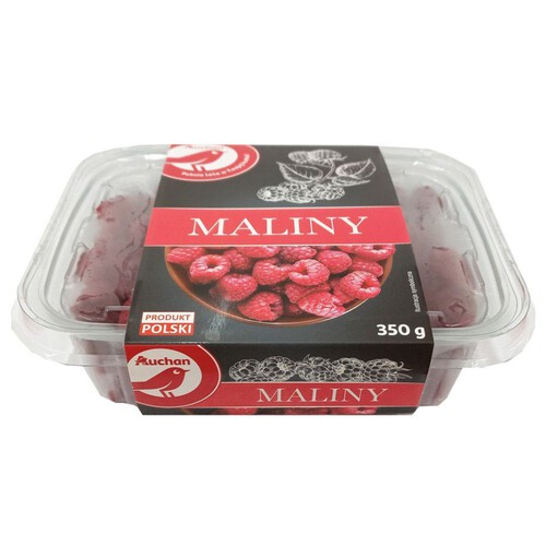 Maliny Auchan 350 g