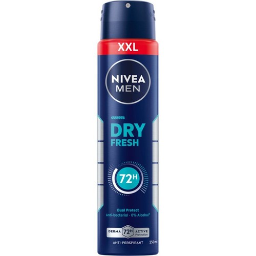 Antyperspirant w sprayu Dry Fresh NIVEA MEN 250 ml