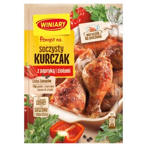 Pomysł na...Soczysty kurczak z papryką i ziołami Winiary 28 g
