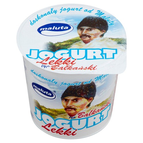 Jogurt naturalny typ bałkański lekki Maluta 340 g