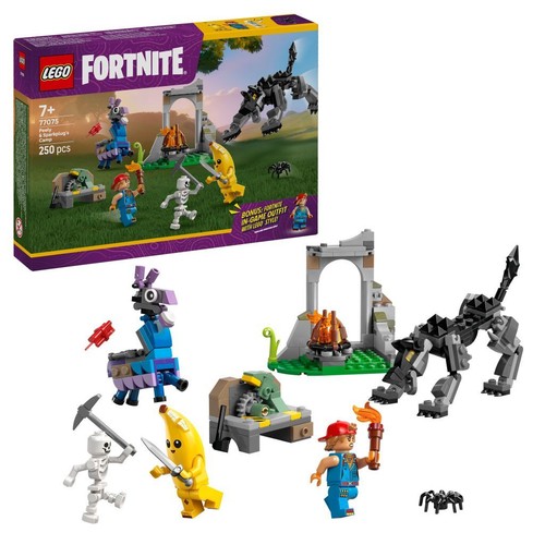 Fortnite® Skórek i Iskra oraz obóz 77075 LEGO 1 sztuka