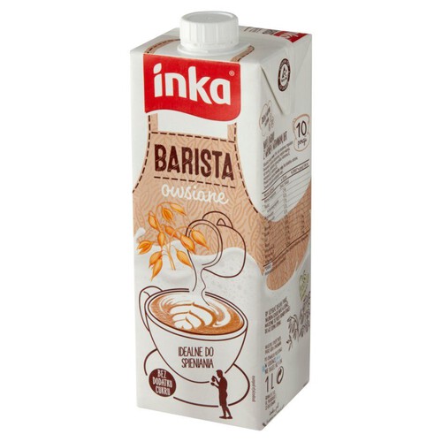 Napój owsiany barista z wapniem i witaminami UHT Inka 1 l