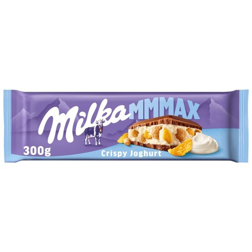 Czekolada mleczna MMMax Crispy Yoghurt    Milka 300 g