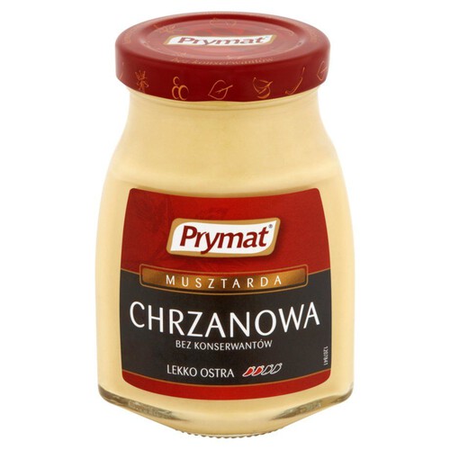 Musztarda chrzanowa Prymat 185 g