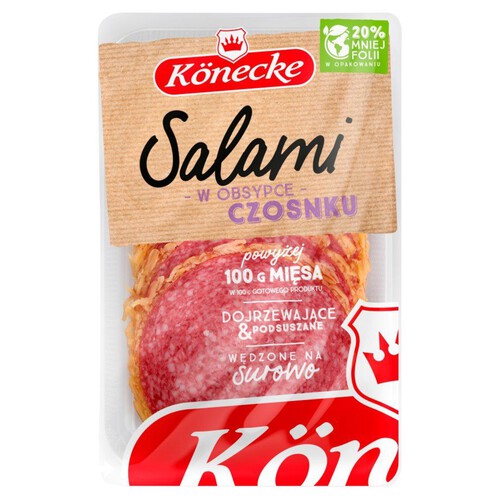 Salami z czosnkiem Konecke 100 g