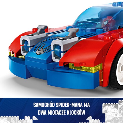 Super Heroes Wyścigówka Spider-Mana i Zielony Goblin 76279 LEGO
