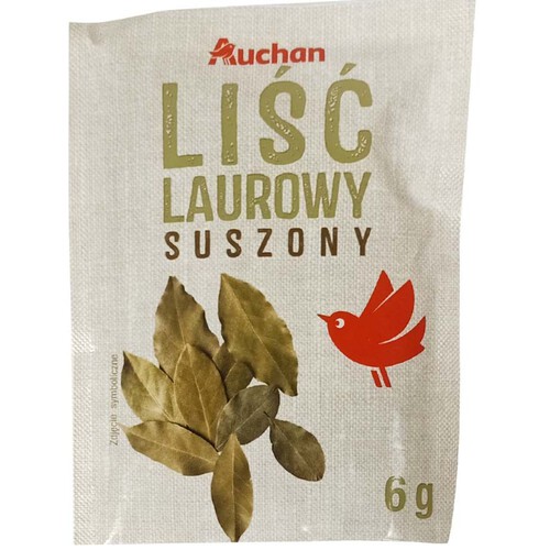 Liść laurowy suszony Auchan 6 g 