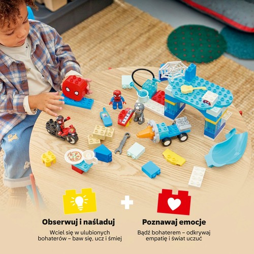 DUPLO Marvel Kryjówka Pajęczej Drużyny 10464 LEGO 1 sztuka