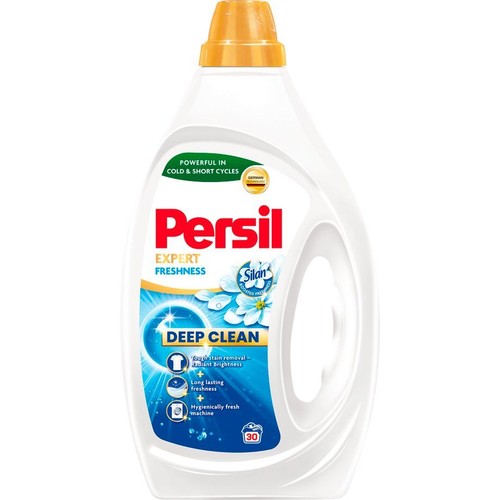Płyn do prania Persil Expert Freshness Deep Clean, 30 prań. Skuteczny w zimnych i krótkich cyklach, z formułą Silan.