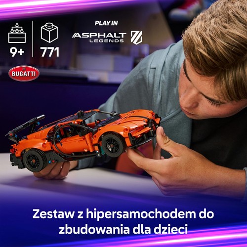 Technic Hipersamochód Bugatti Chiron Pur Sport 42222 LEGO 1 sztuka