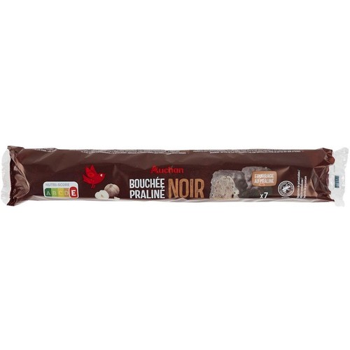 Praliny Rochers Noir Auchan 245 g