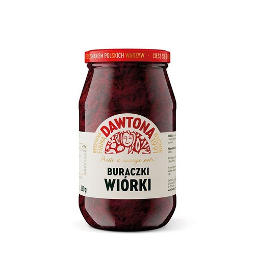 Buraczki czerwone wiórki Dawtona 510 g