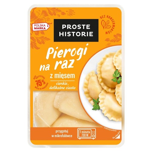 Pierogi na raz z mięscem Proste Historie 180 g