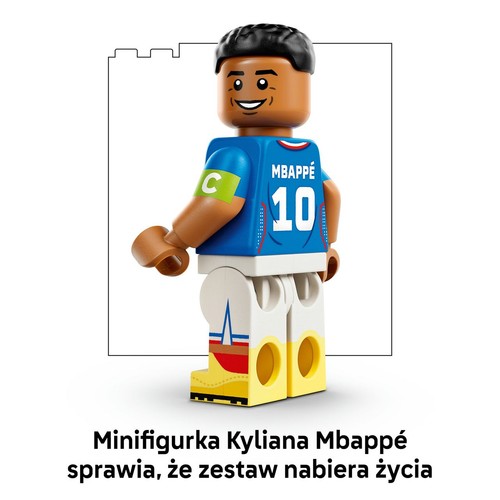 Editions Kylian Mbappé - piłkarskie momenty 43013 LEGO 1 sztuka