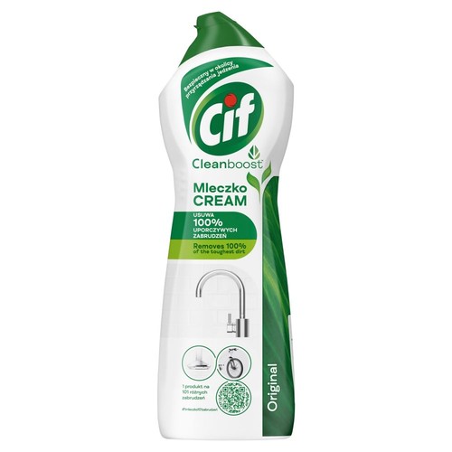 Mleczko z mikrokryształkami original Cif 780 ml