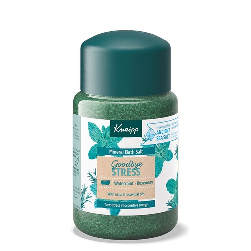 Sól do kąpieli Goodbye Stress rozmaryn i mięta  Kneipp 500 g