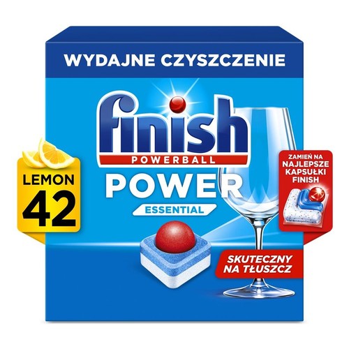 Tabletki do zmywarki Power Essential Lemon Finish 42 tabletki