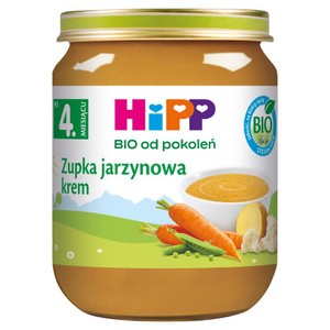 BIO Zupka jarzynowa - krem po 4. miesiącu HIPP 125 g