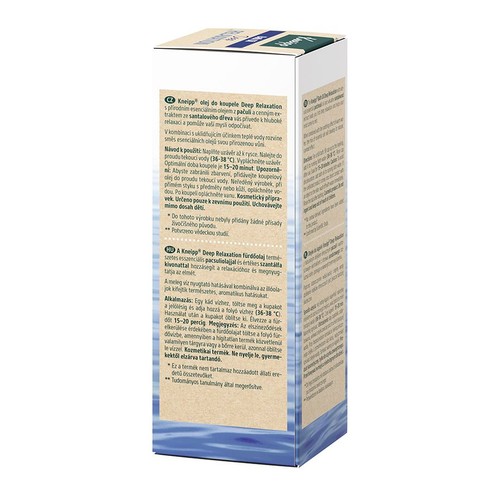Olejek do kąpieli Deep Relaxation   Kneipp 100 ml