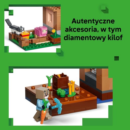 Minecraft Najazd przywoływaczy na wioskę 21596 LEGO 1 sztuka