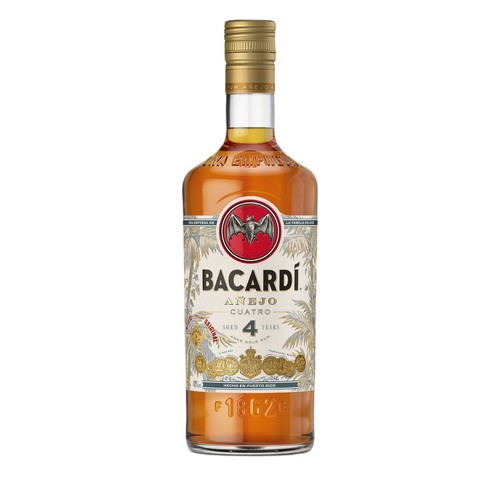 Rum jasny 4YO alk. 40,0% obj. Bacardi 700 ml