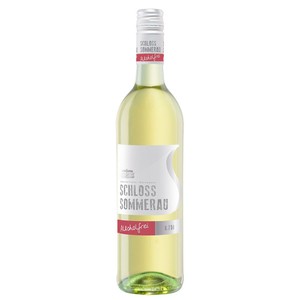 Wino białe słodkie bezalkoholowe alk. do 0,5% obj. Schloss Sommerau 750 ml