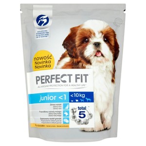 Karma pełnoporcjowa dla szczeniąt z kurczaka Perfect Fit 825 g