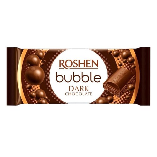 Czekolada gorzka bąbelkowa Roshen 80 g