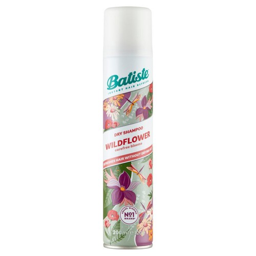 Wildflower Suchy szampon do włosów    Batiste 200 ml