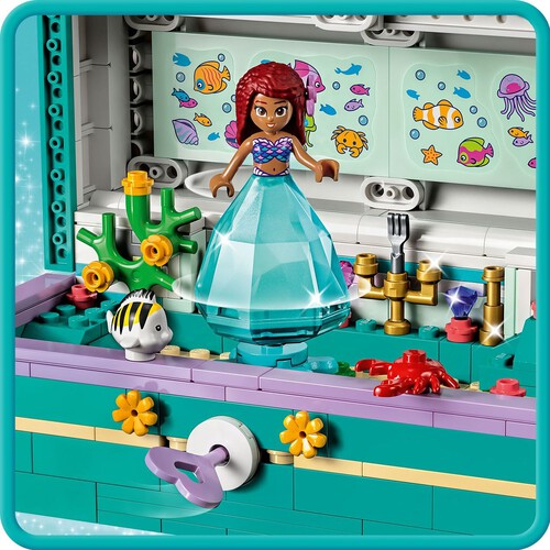 Disney Skrzynia ze skarbami Arielki 43229 LEGO zestaw