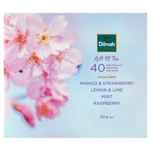 Zestaw herbat Gift of Tea Dilmah 40 torebek