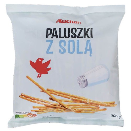Paluszki z solą Auchan 300 g