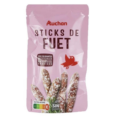 Mini kiełbaski fuet dojrzewające Auchan 50 g