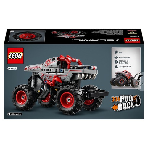 Technic Monster Jam™ ThunderROARus™ z napędem typu pull-back 42200 LEGO 1 sztuka