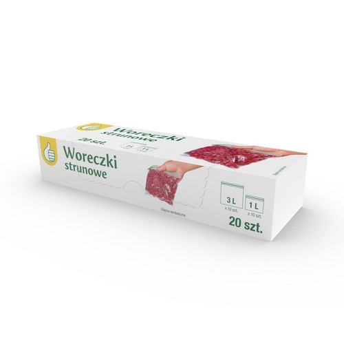 Woreczki strunowe Auchan 20 sztuk