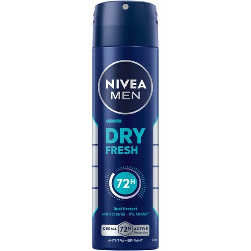 Antyperspirant w sprayu dla mężczyzn Dry Fresh NIVEA MEN 150 ml