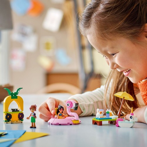 Friends Impreza na basenie z jednorożcem i flamingiem 42658 LEGO 1 sztuka