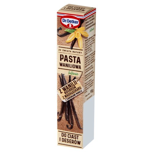 Pasta waniliowa z wanilii Bourbon z Madagaskaru z ziarenkami wanilii Dr.Oetker 19 g