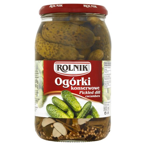 Ogórki konserwowe Rolnik 750 ml