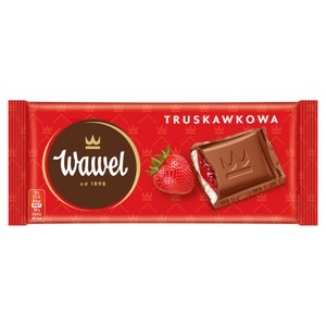 Czekolada truskawkowa Wawel 90 g