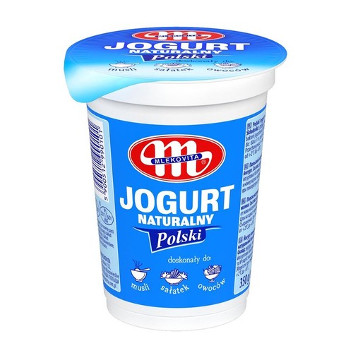 Jogurt Polski naturalny Mlekovita 350 g