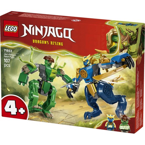 Zabawka NINJAGO® Bitwa w smoczym mechu Jaya 71853 LEGO 1 sztuka