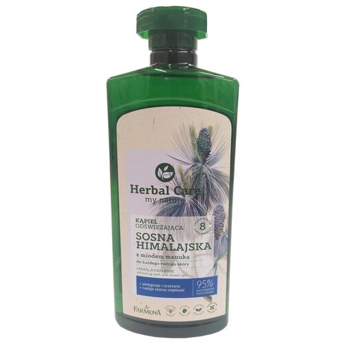 Kąpiel odświeżająca sosna himalajska z miodem Herbal Care 500 ml